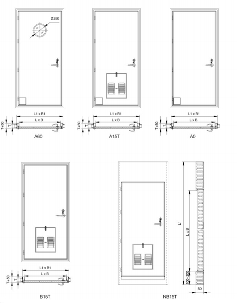 /uploads/image/20181016/Drawing of A60 Marine Steel Fireproof Door.jpg